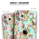 Watercolor Cactus Succulent Bloom V4 - Vinyl Skin Wrap for iPhone 17 Pro Max, 17 Pro, 17 Air, 17, 16 & All Models — Soft Matte or Ultra Gloss