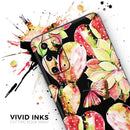 Watercolor Cactus Succulent Bloom V5 - Premium Vinyl Skin Decal for Samsung Galaxy S25 Ultra, S24, S23, S22 & All Galaxy S Models