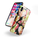 Watercolor Cactus Succulent Bloom V5 - iPhone X Swappable Hybrid Case