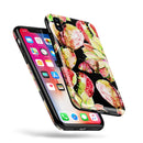 Watercolor Cactus Succulent Bloom V5 - iPhone X Swappable Hybrid Case