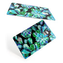 Watercolor Cactus Succulent Bloom V6 - Premium Protective Decal Skin-Kit for the Apple Credit Card