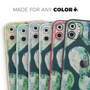 Watercolor Cactus Succulent Bloom V7 - Vinyl Skin Wrap for iPhone 17 Pro Max, 17 Pro, 17 Air, 17, 16 & All Models — Soft Matte or Ultra Gloss