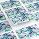 Watercolor Cactus Succulent Bloom V8 - Premium Protective Decal Skin-Kit for the Apple Credit Card