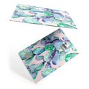 Watercolor Cactus Succulent Bloom V8 - Premium Protective Decal Skin-Kit for the Apple Credit Card