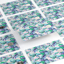 Watercolor Cactus Succulent Bloom V9 - Premium Protective Decal Skin-Kit for the Apple Credit Card