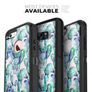 Watercolor Cactus Succulent Bloom V9 - Skin Kit for the iPhone OtterBox Cases