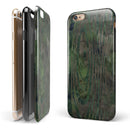 Watercolor Camo Woodgrain iPhone 6/6s or 6/6s Plus 2-Piece Hybrid INK-Fuzed Case