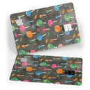 Watercolor Candy Pattern - Premium Protective Decal Skin-Kit for the Apple Credit Card