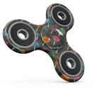 Watercolor Candy Pattern Full-Body Fidget Spinner Skin-Kit