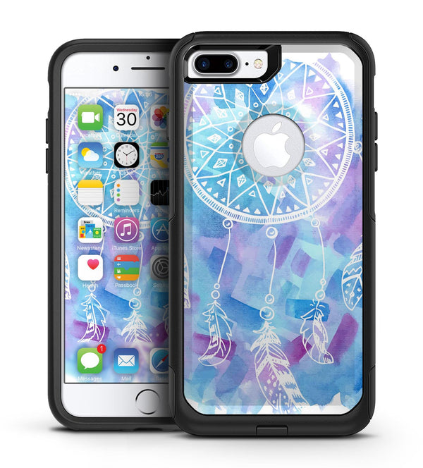 Watercolor Dreamcatcher - iPhone 7 or 7 Plus Commuter Case Skin Kit