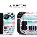 Watercolor Ethnic Tribal V1 // Full Body Skin Decal Wrap Kit for the Steam Deck handheld gaming computer