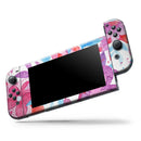 Watercolor Fantasy Flowers // Skin Decal Wrap Kit for Nintendo Switch Console & Dock, Joy-Cons, Pro Controller, Lite, 3DS XL, 2DS XL, DSi, or Wii - Vinyl Skin Wrap for Nintendo Switch 2, OLED, Lite, Pro Controller, Wii & Classic Handhelds