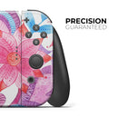 Watercolor Fantasy Flowers // Skin Decal Wrap Kit for Nintendo Switch Console & Dock, Joy-Cons, Pro Controller, Lite, 3DS XL, 2DS XL, DSi, or Wii