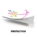 Watercolor Floral Anchor Sprout - Premium Protective Decal Skin-Kit for the Apple Credit Card