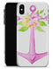 Watercolor Floral Anchor Sprout - iPhone X Clipit Case