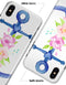 Watercolor Floral Anchor - iPhone X Clipit Case