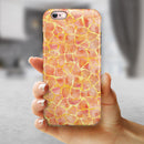 Watercolor Giraffe Pattern iPhone 6/6s or 6/6s Plus 2-Piece Hybrid INK-Fuzed Case