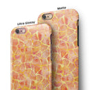 Watercolor Giraffe Pattern iPhone 6/6s or 6/6s Plus 2-Piece Hybrid INK-Fuzed Case