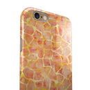 Watercolor Giraffe Pattern iPhone 6/6s or 6/6s Plus 2-Piece Hybrid INK-Fuzed Case