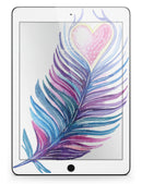 Watercolor Heart Feather - iPad Pro 97 - View 6.jpg