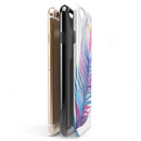 Watercolor Heart Feather iPhone 6/6s or 6/6s Plus 2-Piece Hybrid INK-Fuzed Case