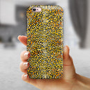 Watercolor Leopard Pattern iPhone 6/6s or 6/6s Plus 2-Piece Hybrid INK-Fuzed Case