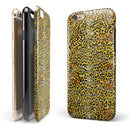 Watercolor Leopard Pattern iPhone 6/6s or 6/6s Plus 2-Piece Hybrid INK-Fuzed Case