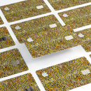 Watercolor Leopard Pattern - Premium Protective Decal Skin-Kit for the Apple Credit Card