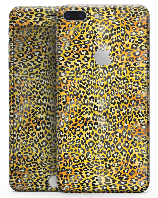 Watercolor Leopard Pattern - Skin-kit for the iPhone 8 or 8 Plus