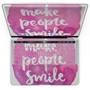 MacBook Pro with Touch Bar Skin Kit - Watercolor_Pink_Make_People_Smile-MacBook_13_Touch_V4.jpg?
