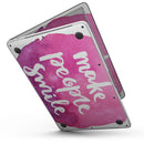 MacBook Pro with Touch Bar Skin Kit - Watercolor_Pink_Make_People_Smile-MacBook_13_Touch_V6.jpg?