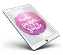 Watercolor Pink Make People Smile - iPad Pro 97 - View 7.jpg
