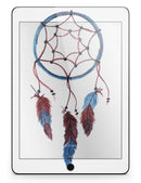 Watercolor Red and Blue Toned Dream Catcher - iPad Pro 97 - View 6.jpg