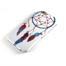 Watercolor Red and Blue Toned Dream Catcher iPhone 6/6s or 6/6s Plus 2-Piece Hybrid INK-Fuzed Case