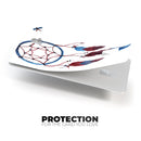 Watercolor Red and Blue Toned Dream Catcher - Premium Protective Decal Skin-Kit for the Apple Credit Card