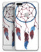 Watercolor Red and Blue Toned Dream Catcher - Skin-kit for the iPhone 8 or 8 Plus