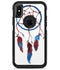 Watercolor Red and Blue Toned Dream Catcher - iPhone X OtterBox Case & Skin Kits