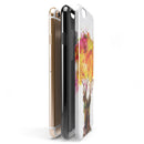 Watercolor Splattered Tree iPhone 6/6s or 6/6s Plus 2-Piece Hybrid INK-Fuzed Case