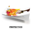 Watercolor Splattered Tree - Premium Protective Decal Skin-Kit for the Apple Credit Card