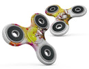 Watercolor Splattered Tree Full-Body Fidget Spinner Skin-Kit