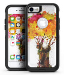 Watercolor Splattered Tree - iPhone 7 or 8 OtterBox Case & Skin Kits