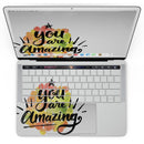 MacBook Pro with Touch Bar Skin Kit - Watercolor_Stroke_You_are_Amazing-MacBook_13_Touch_V4.jpg?