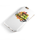 Watercolor Stroke You are Amazing iPhone 6/6s or 6/6s Plus 2-Piece Hybrid INK-Fuzed Case
