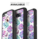 Watercolor Succulent Bloom V17 - Skin Kit for the iPhone OtterBox Cases