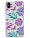 Watercolor Succulent Bloom V17 - iPhone X Clipit Case
