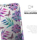Watercolor Succulent Bloom V17 - Vinyl Skin Wrap for iPhone 17 Pro Max, 17 Pro, 17 Air, 17, 16 & All Models — Soft Matte or Ultra Gloss