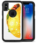 Watercolor Taco Supreme - iPhone X OtterBox Case & Skin Kits