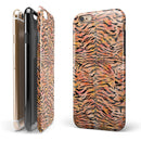 Watercolor Tiger Pattern iPhone 6/6s or 6/6s Plus 2-Piece Hybrid INK-Fuzed Case