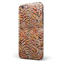 Watercolor Tiger Pattern iPhone 6/6s or 6/6s Plus 2-Piece Hybrid INK-Fuzed Case