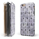 Watercolor Tribal Arrow Pattern iPhone 6/6s or 6/6s Plus 2-Piece Hybrid INK-Fuzed Case